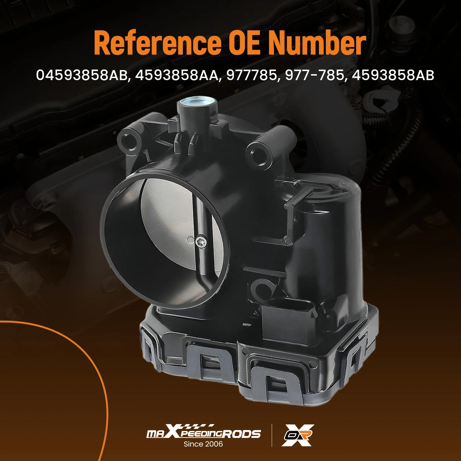 

Throttle Body for Jeep Dodge Grand Caravan Jeep Wrangler 2008-2011 3.8L & 3.3L