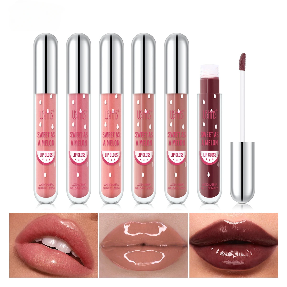 12 Kleur Spiegel Parel Lipgloss Waterdichte Langdurige Hydraterende Lippenstift Glans Glitter Lipgloss Vrouwen Make-Up Cosmetica