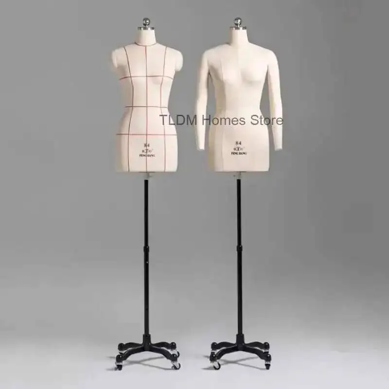 

Model Sewing Form Female Bust Tailor Metal Mannequin Body Dress for Stand Clothes Base Design and Mannequin Display Stand