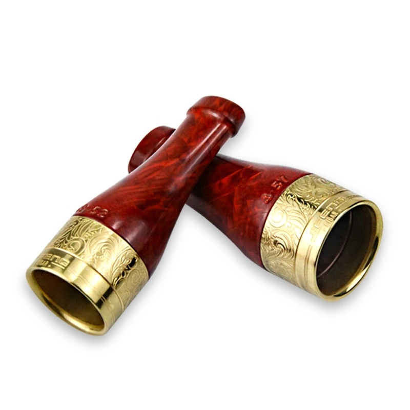 الأحمر JIFENG الموسمية السيجار المعبرة قابلة لإعادة الاستخدام السيجار تلميح السيجار المعبرة تمديد أربع قطع مجموعة من أبواق السيجار