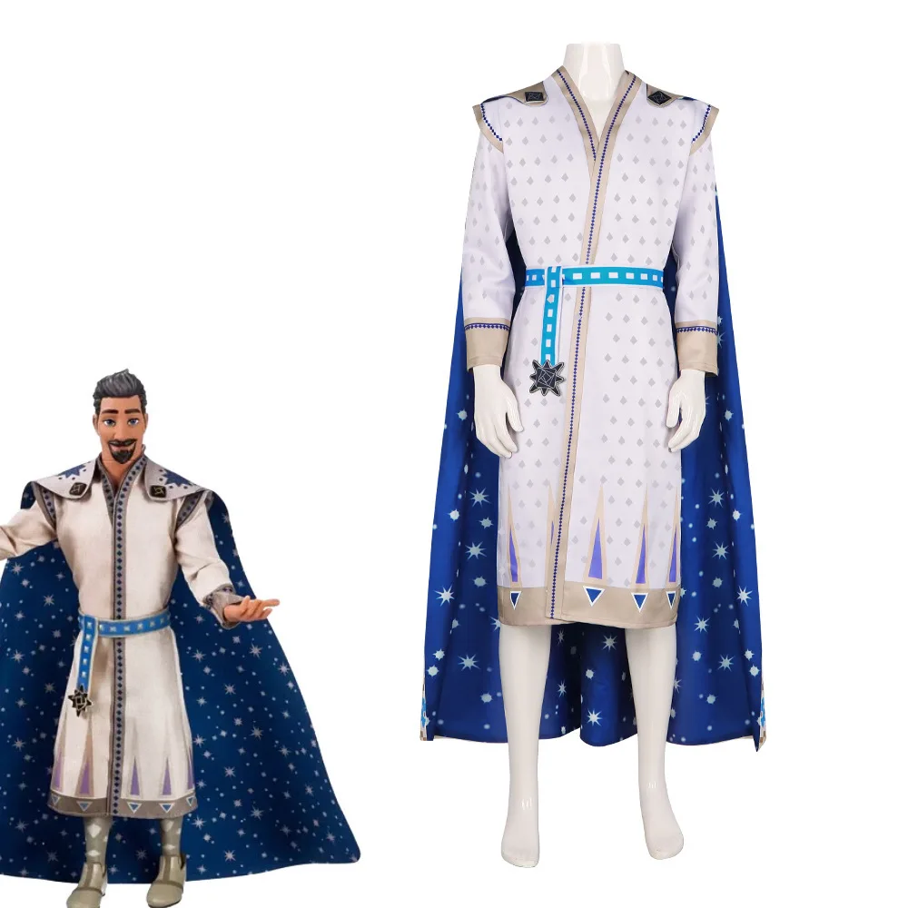 Costume de Cosplay pour spectacle sur scène, tenue de reine des glaces Star Wi King, vêtements ethniques traditionnels pour femmes