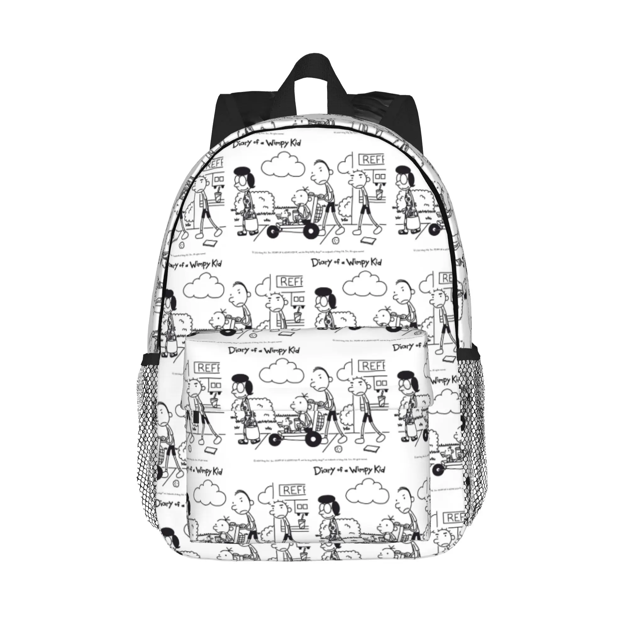 Diary of a Wimpy Kid Group  Backpack Hot Sale Daypack Large Capacity Boys Girls BookBag Shoulder Bags for Men Women School Bag