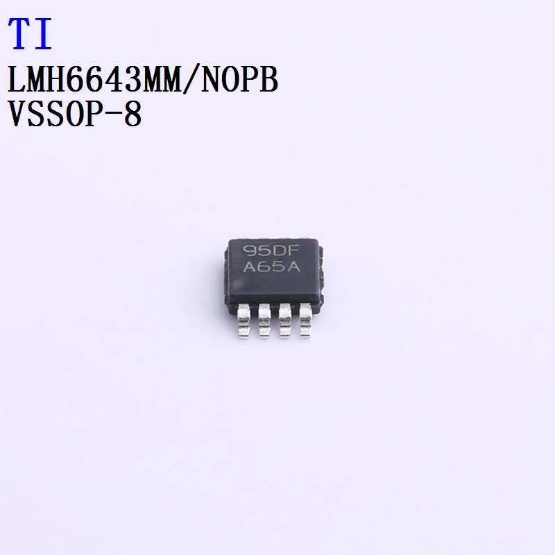 

5PCS LMH6643MM LMH6643MMX LMH6644MTX LMH6645MFX LMH6654MF TI Operational Amplifier
