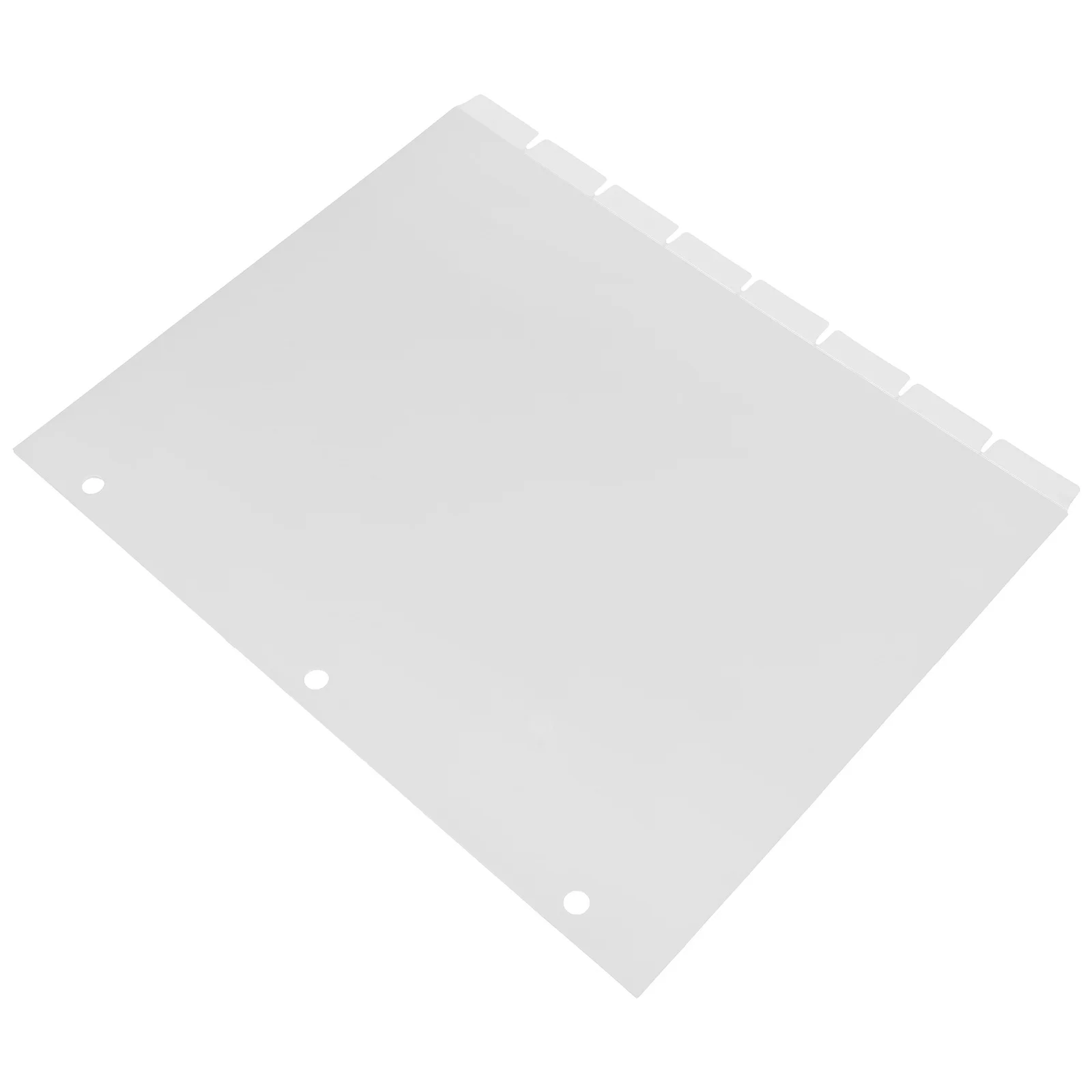 Raccoglitore in plastica Indice Notebook Divisori per blocco note a fogli mobili Divisori per soggetti Inserti per raccoglitori Segnapagina Schede divisorie per