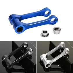 CNC 조정 가능한 서스펜션 하강 링크, 야마하 YZ125 YZ250 2 스트로크 06-2024 YZ125X 20-24 YZ250X 2 스트로크 16-24, + 5mm ~-25mm