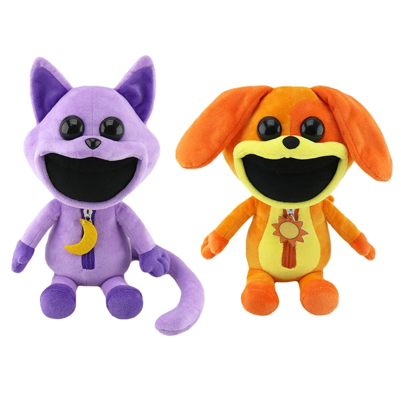 Smiling Meow Smiling Critters Catnap Plush Doll Smiling Critters Terrifying Animal Series Plush Toy Cat Nap Dolls Kids Toy Gift