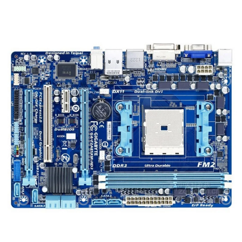 For Gigabyte GA-F2A85XM-HD3 Motherboard Socket FM2 DDR3 8×SATA III