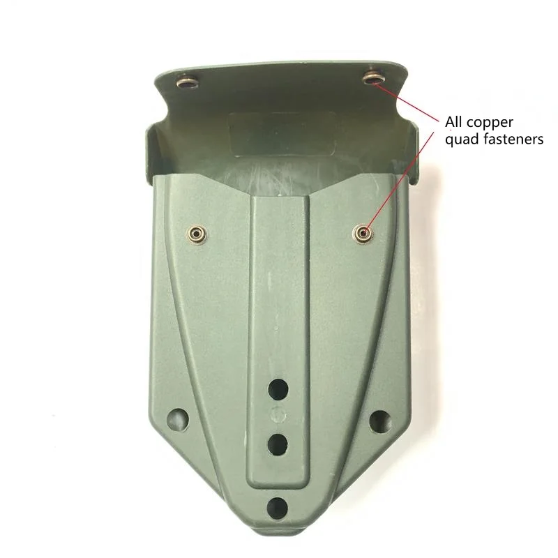 New Army Green Wolf Brown Virtuous Engineer Shovel Plastic Shovel Cover Fits Folding Shovel Belt Buckle