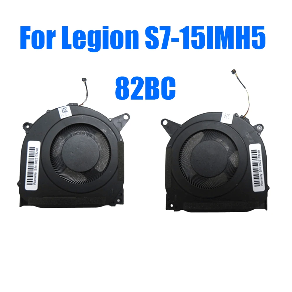 For Lenovo For Legion S7-15IMH5 82BC 5F10S13923 DC5V Laptop CPU+GPU Fan
