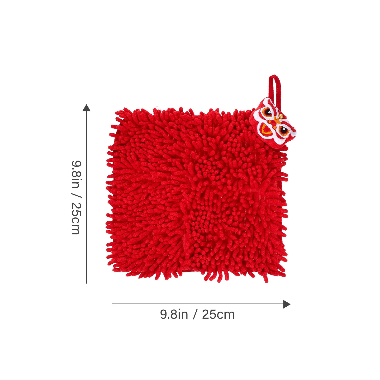 1 قطعة الشنيل اليد التجفيف السريع ماصة معلقة المطبخ الحمام منشفة مرنة قابل للغسل قابلة لإعادة الاستخدام الكرة منشفة المنزل مجموعة #4