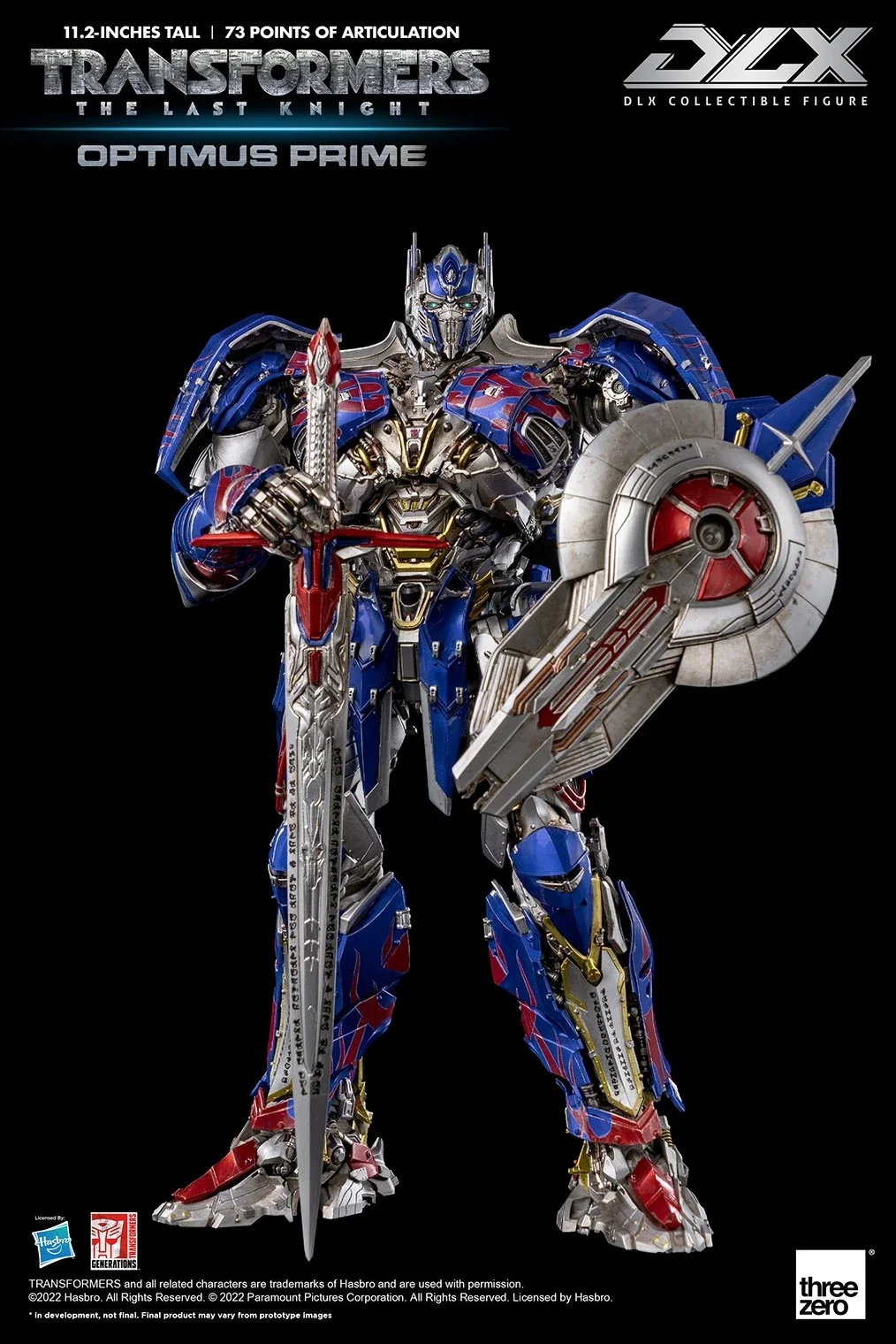 Auf Lager three zero dlx Transformatoren 5 optimus prime neues Original modell Anime Figur Modell Spielzeug Jungen Action Collection Puppe PVC