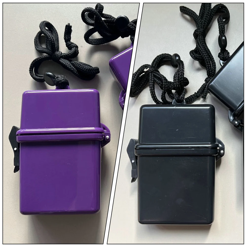 

3pcs Plastic Case Waterproof Key Box Portable Cigarette Storage Box For Men Travel Cigarette Holder Smoke Accessories Home