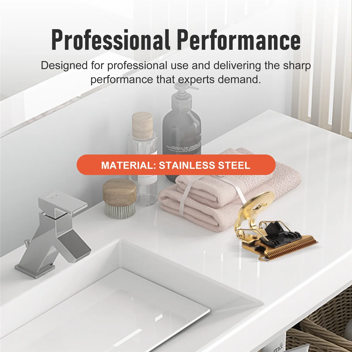 شفرة قص الشعر على شكل حرف T مع حامل ، شفرة T9 ، استبدال ماكينة تشذيب ، استبدال الرأس ، ماكينة قص ذهبية