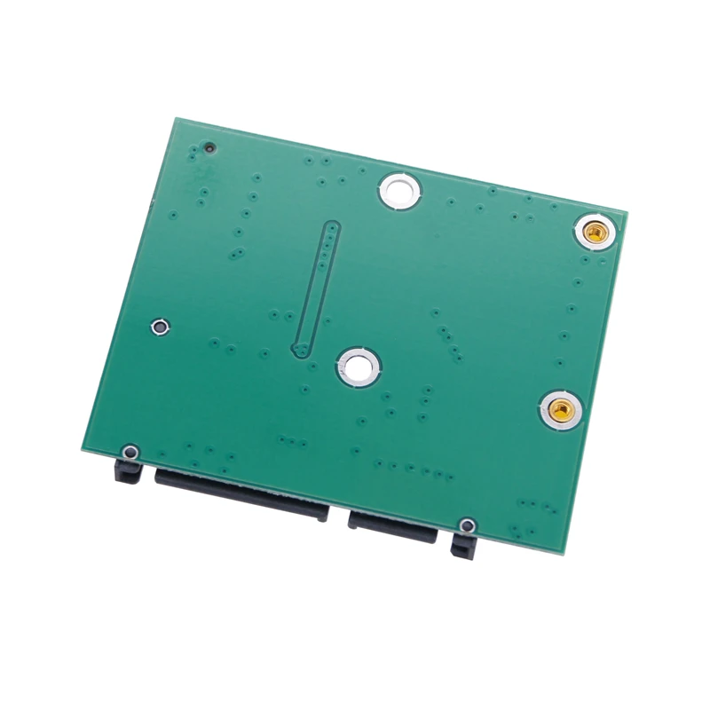 Карта адаптера mSATA SSD к SATA 3 2,5-дюймовый интерфейс 5 см MINI PCIE SSD к SATA III ПК Компьютерный адаптер-конвертер