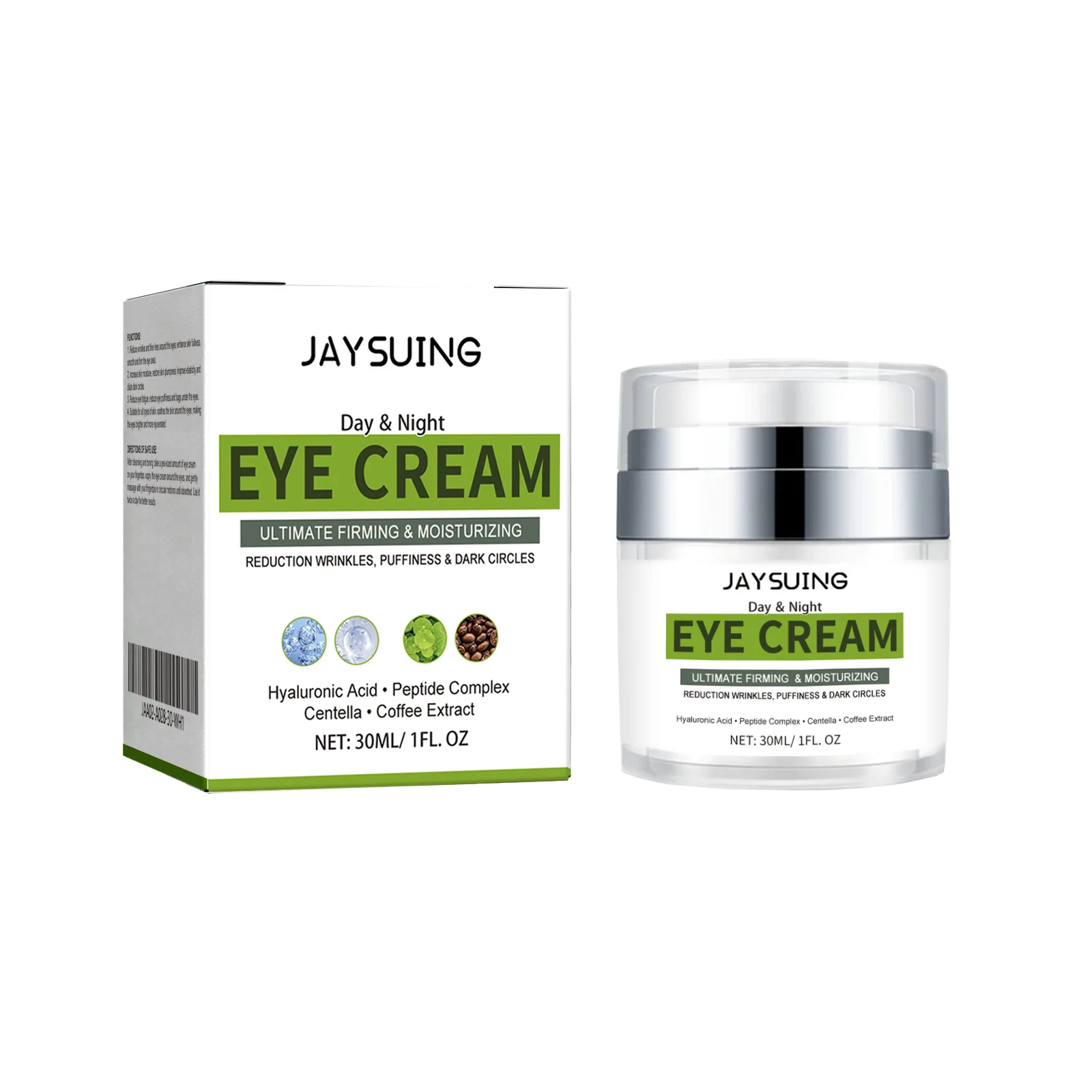 Crème réparatrice aux peptides pour les yeux, élimine les ridules et les cernes, hydrate, resserre, domine et hydrate la peau