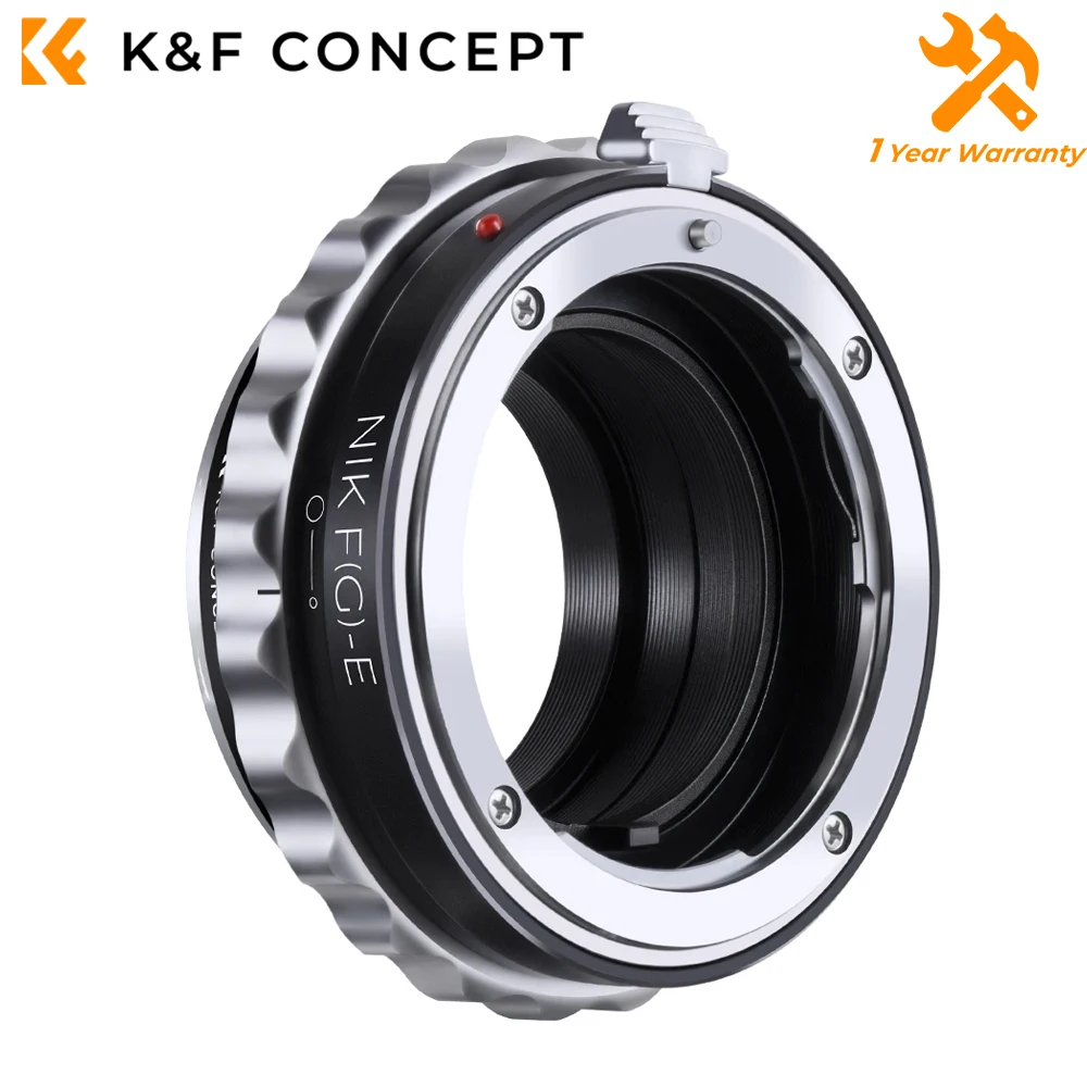 

K&F Concept for Nikon G/F/AI/AIS/D Lenses to Sony E Lens Mount Adapter for Sony NEX-3 NEX-5 NEX-5R NEX-5N NEX-7 A7R Camera Body