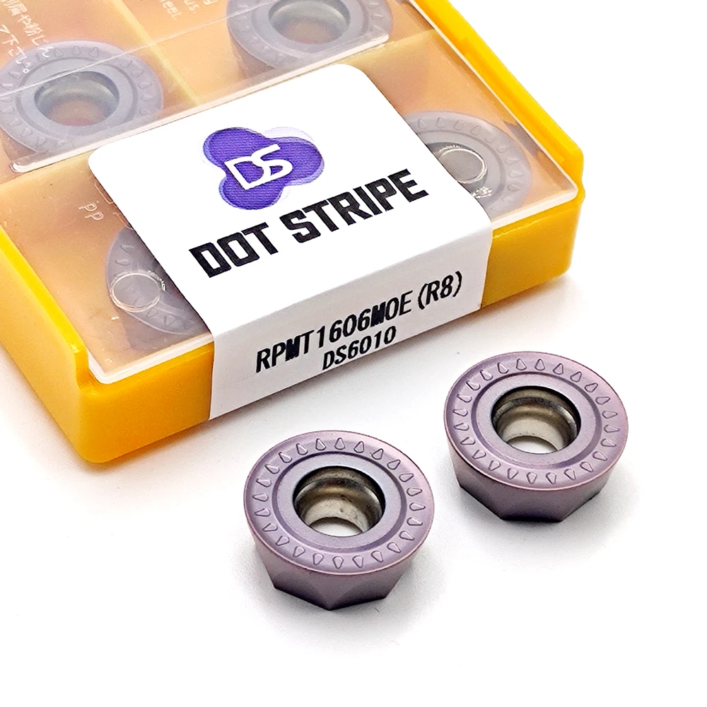 高品質と高販売 RPMT1204 RPMT1606 MOE JS 超硬フライス切削工具 RPMT 1204 1606 10 個