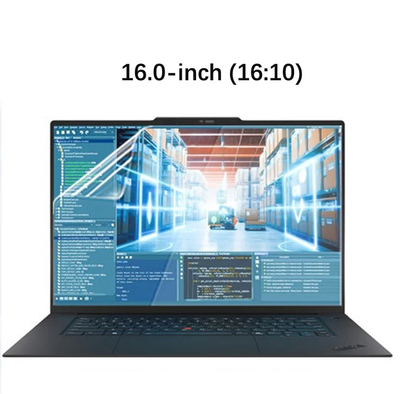 2X Anti Blue Light and Anti Glare Screen Protector Guard Cover for Lenovo ThinkPad T Series T1g Gen 8 Gen 9 16-inch (16:10)