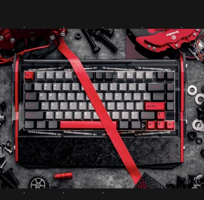 

Angry Miao Dry Studio Black Diamond 75 RT Magnetic Switch Keyboard Wired Mechanical Keyboard 0.04mmRT 8000Hz Gaming Keyboards