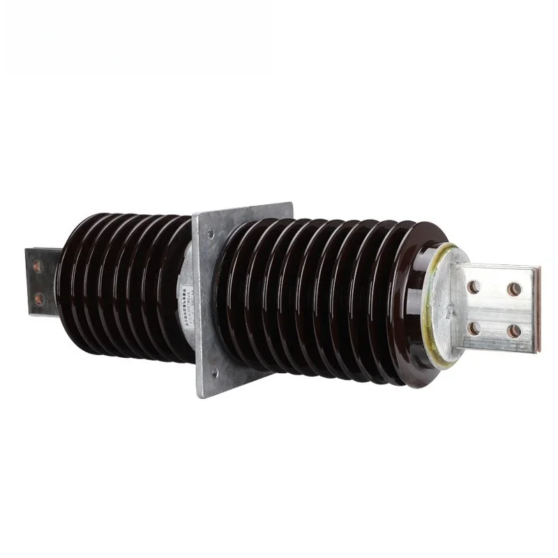 10-35KV power station AC, high voltage ceramic wall casing 3150A copper conductor