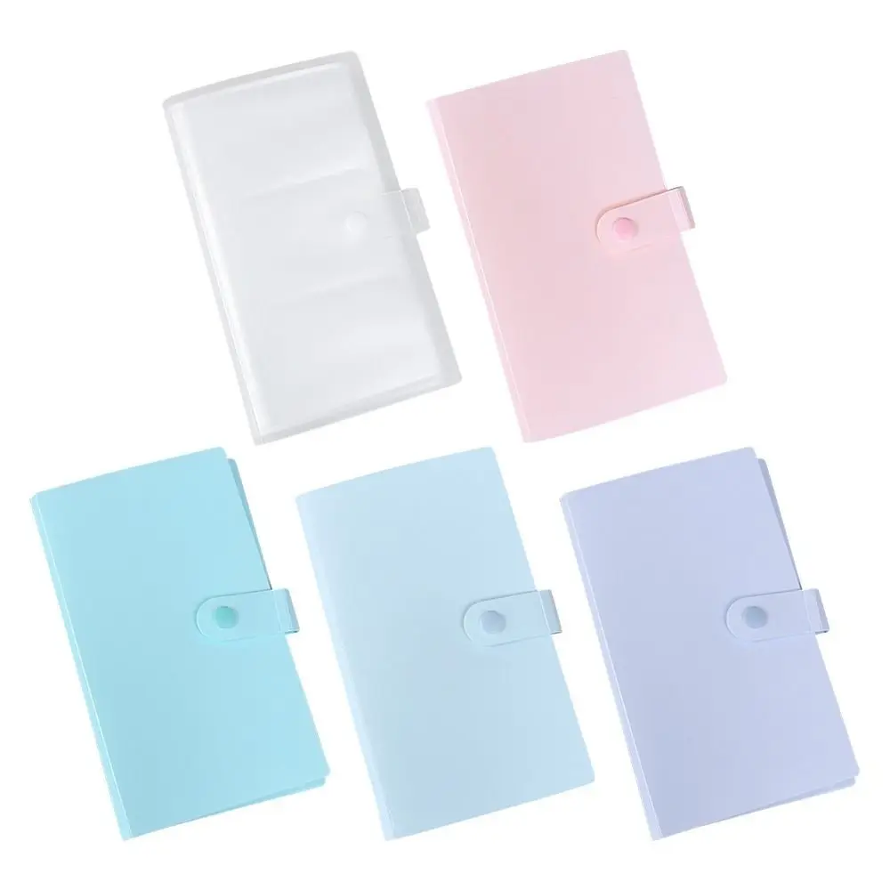 1Pcs Portable Money Album Practical Tear Resistant Money Savings Challenges Binder 120/240 Envelope Waterproof