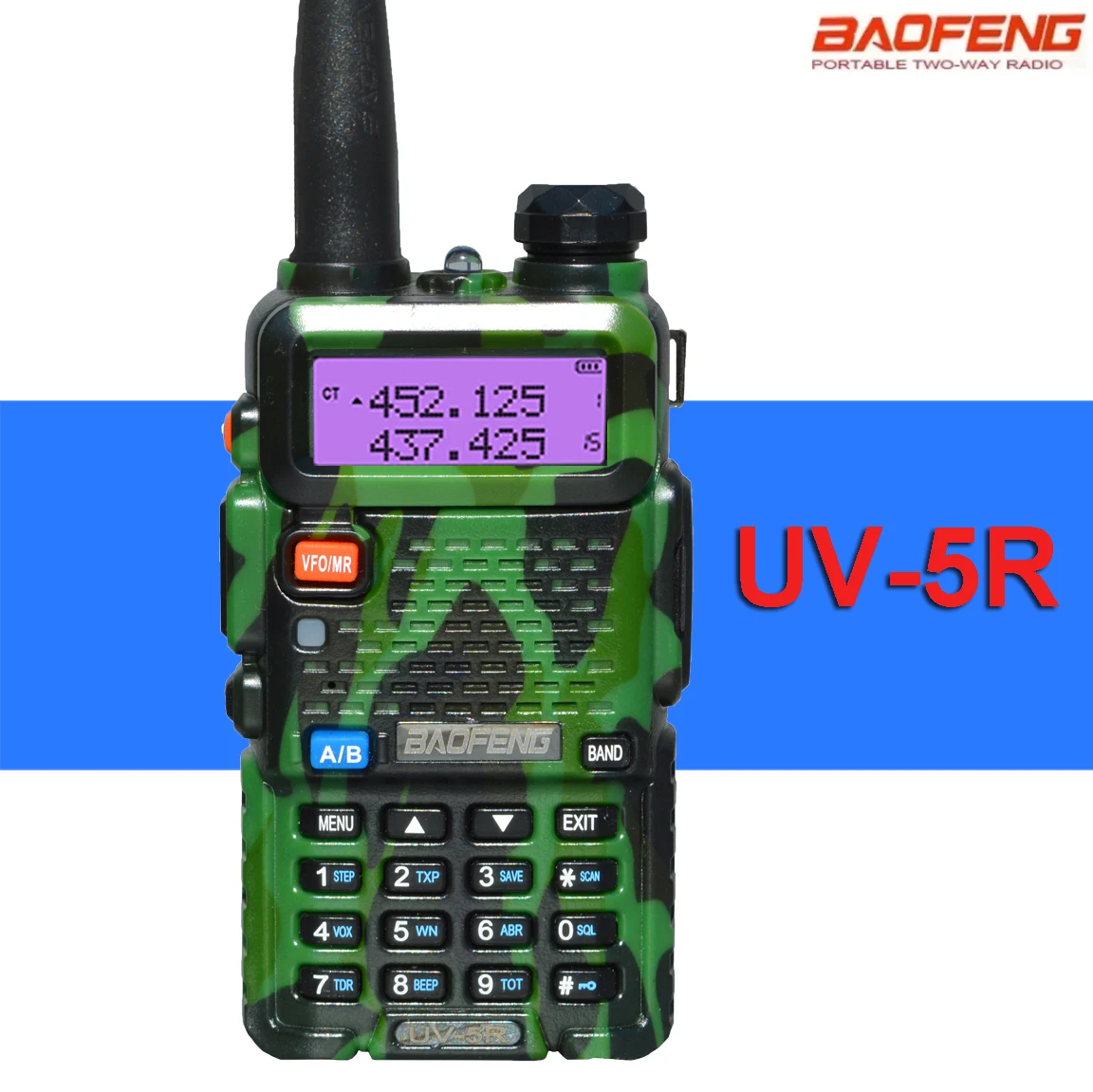 Hot Sale Walkie Talkie Baofeng UV 5R 5W 8W Portable Ham CB Radio Dual Band VHF UHF FM Transceiver Two Way Hunting Radios