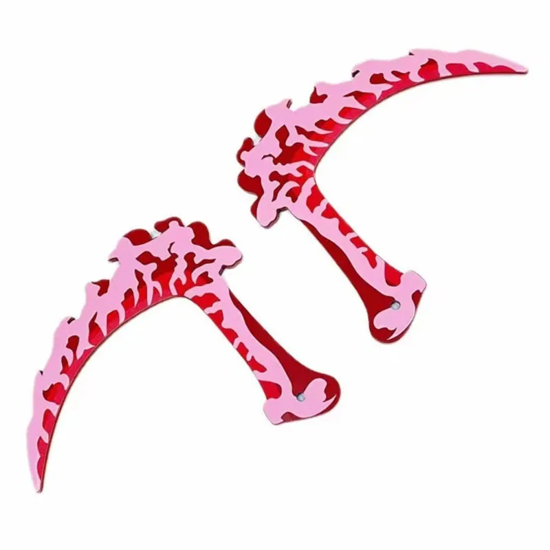 2026 Neues Modell Anime Schwert Cosplay Katana Giyuutarou Doppelte Blut Sichel Spielzeug