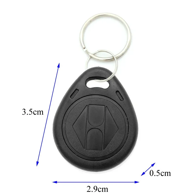 ESCAM 100 stücke Rfid Tag 125KHz Proximity RFID Karte Keyfobs Key Fob Access Control Smart Card 11 Farben
