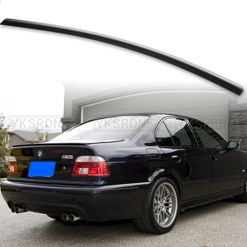 ABS Plastic Rear Trunk Boot Lip Spoiler For BMW 5 Series E39 M5 1997 1998 1999 2000 2001 2002 2003