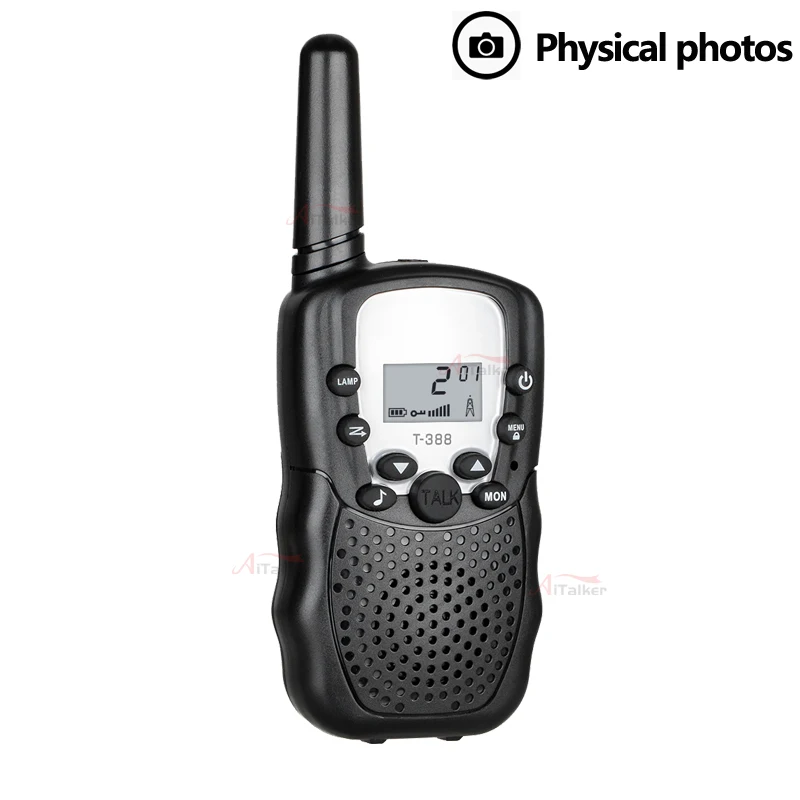 2 Stuks Mini Wlakie Talkie Talkpod Ouder-kind Familie Games Speelgoed Educatief Intellectuele T-388 Baofeng Radio Voor Kinderen geschenken