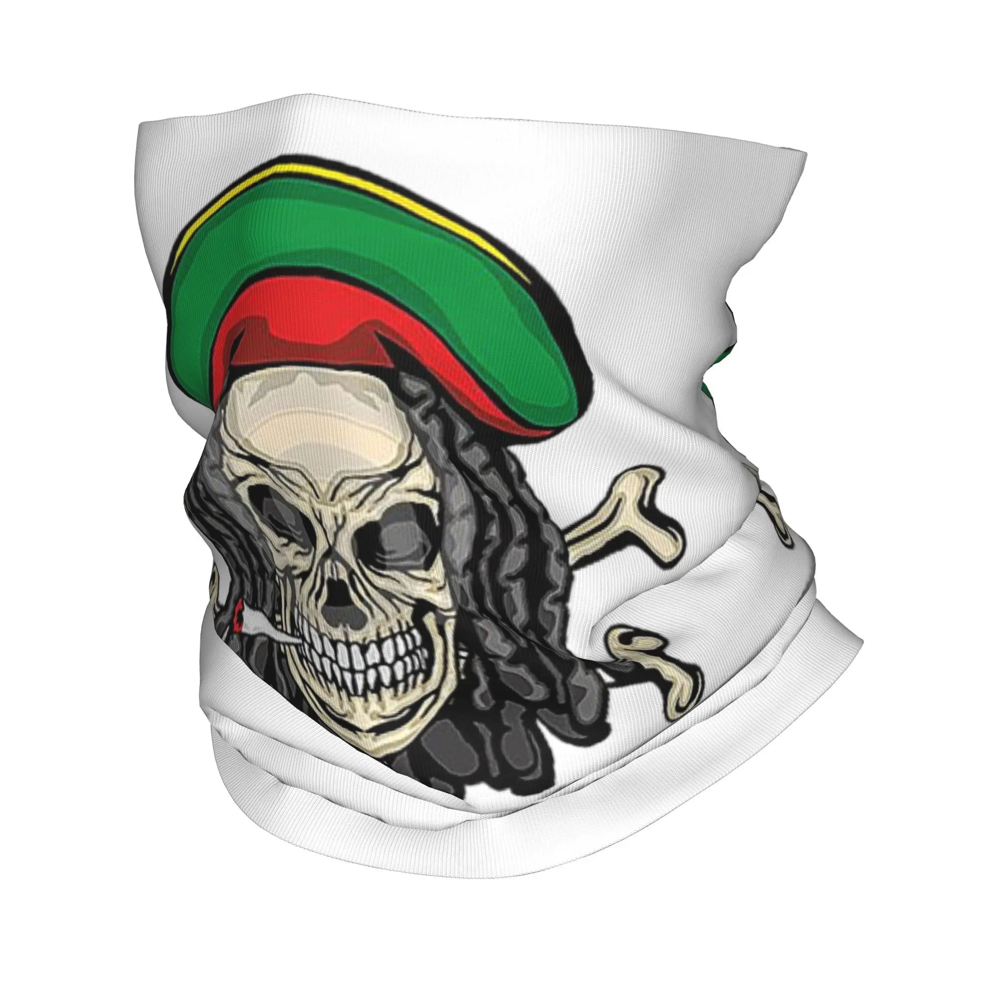 

Ямайка Раста Череп Бандана Шея Гетры Маска Шарф Многофункциональная Повязка на Голову Пеший Туризм Рыбалка Унисекс Взрослый Дышащий