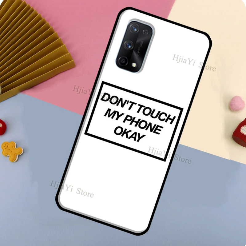 Stop looking at my phone For Realme 10 11 Pro Plus GT Neo 5 C55 C35 C33 C31 C30 C21Y OnePlus Nord CE 2 3 Lite Case