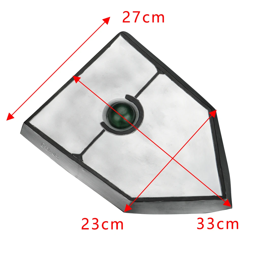 Anime escudo héroe Naofumi Iwatani Tate No Yuusha No Nariagari Cosplay Sheild con Led disfraz de Halloween Prop