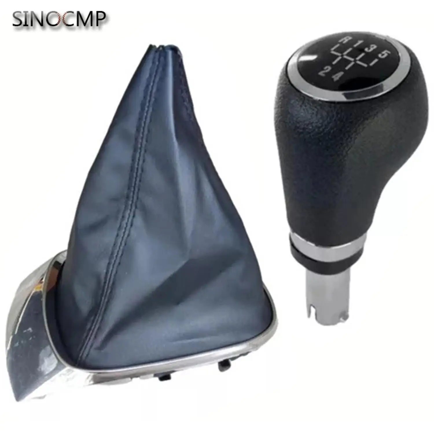 Gear Shift Knob Lever Gaitor With Dust Cover For Chevrolet Trax Standar 2011-2020 Car Gear Shift Lever Handle Black Car Parts 