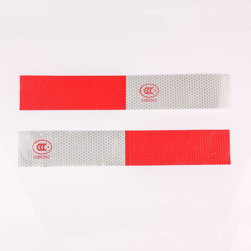 Reflective Tape Safety Caution Warning Reflective Adhesive Tape Sticker for Truck Motorcycle Bicycle Car Styling