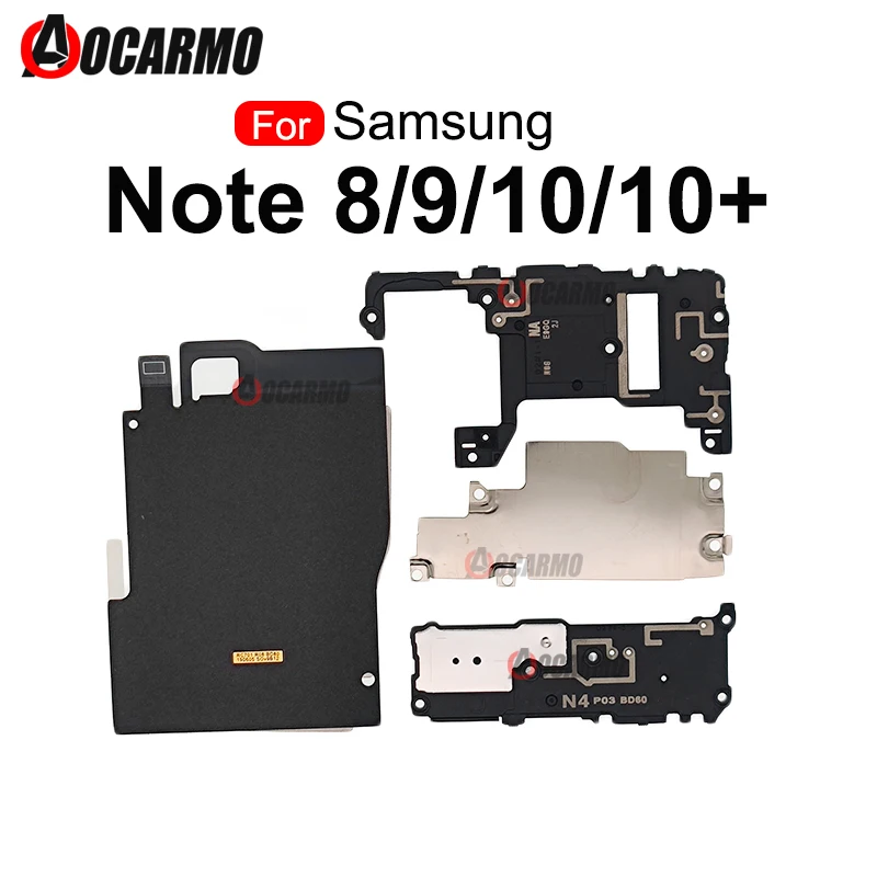 

1Set For Samsung Galaxy Note 8 9 10 Plus NFC Wireless Coil Charging Signal Antenna Cover Loudspeaker Flex Cable Repair Parts