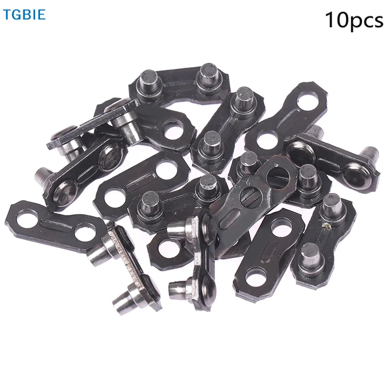 [TL]10Pcs Chain Saw Chain Joining Links Chainsaw Chain Joiner Link For 325 Chain Joining Chainsaw Parts Garden Tool Accessories