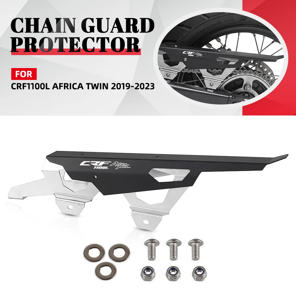 

Motorcycle Parts Sprocket Guard Cover Protector Chain Decorative Guard For HONDA CRF1100L AFRICA TWIN 2019-2021 2022 2023