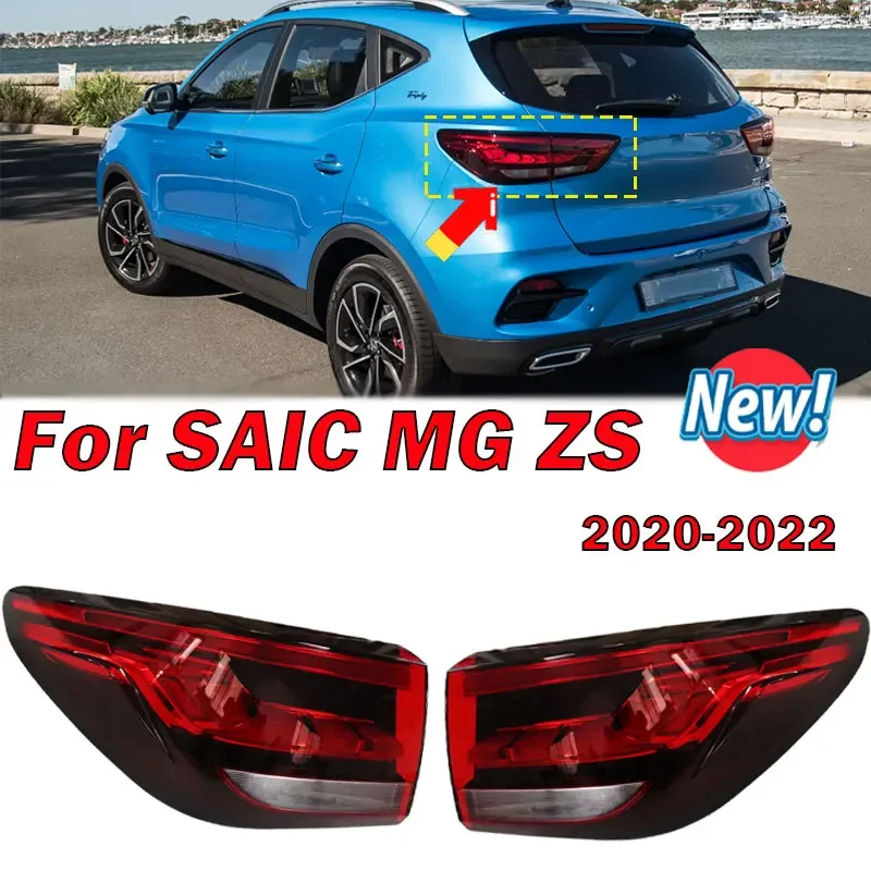 For SAIC MG ZS 2020 2021 2022 Tail Light Car Accessories Rear Bumper Turn Signal Stop Brake Parking Lamp Auto Taillight Assembly