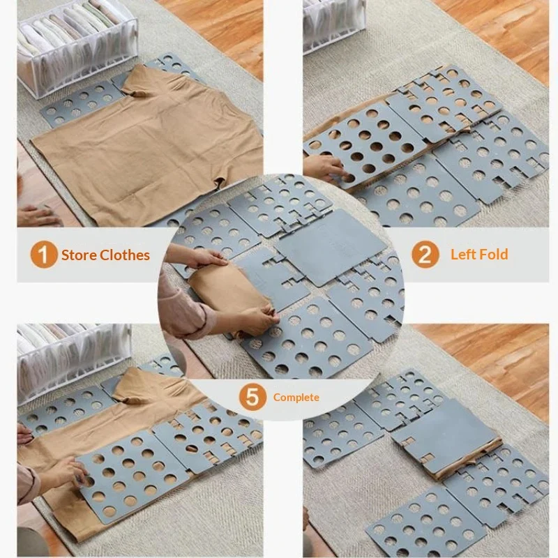 Clothes Folder T Shirts Jumpers Organizer Fold Quick Clothes Folding Board Clothes Holder