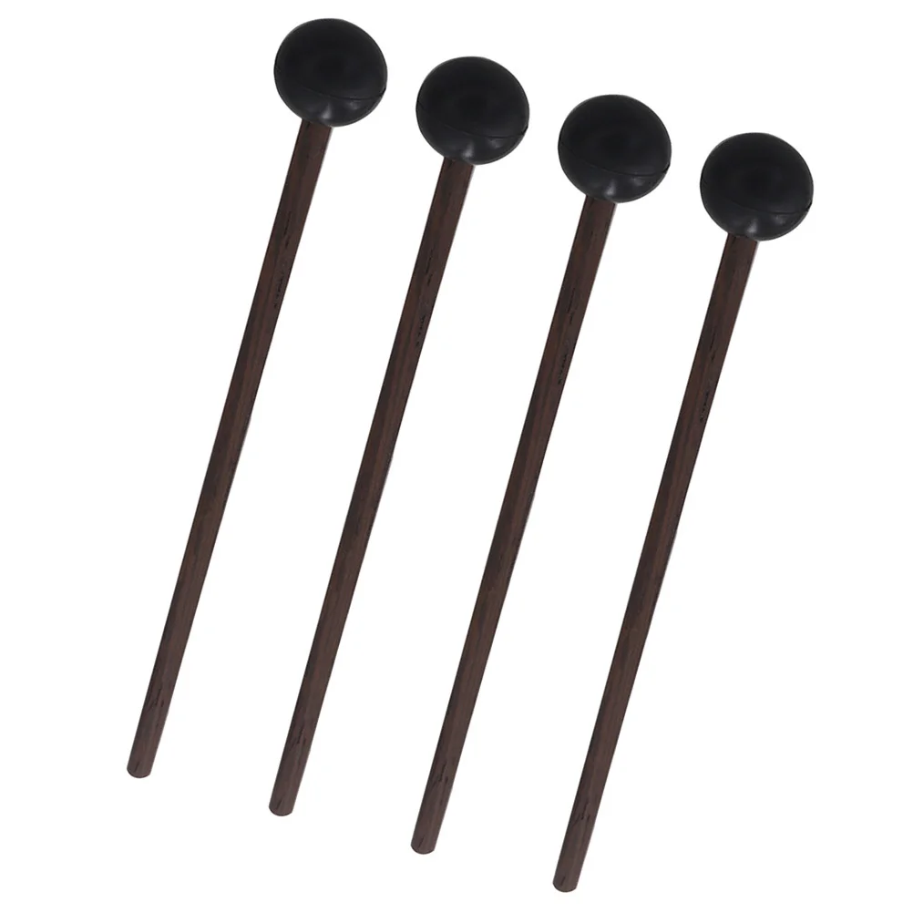 

Tongue Drum Mallets Wooden Handle For Marimba Xylophone Practice Durable Rubber Tip Music Instrument Accessories