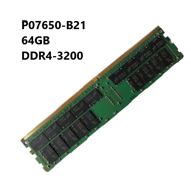 Новый комплект Смарт-памяти Φ 64GB Φ 2R x4 3200MHz 288-Pin CL22 ECC DIMM RAM для серверов H + P-E-ProLiant G10 Plus