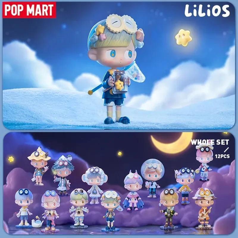 POP MART LiLiOS City Wild Boy Series Blind Box Toys Guess Bag Mystery Box Mistery Caixa Action Figure Surpresa Cute Model Birthd