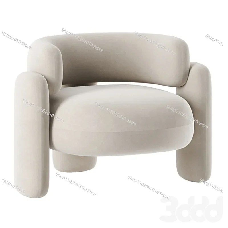 Suitable for modern and fashionable sofa chairs, living rooms, bedrooms, leisure chairs, designer creative irregular chairs