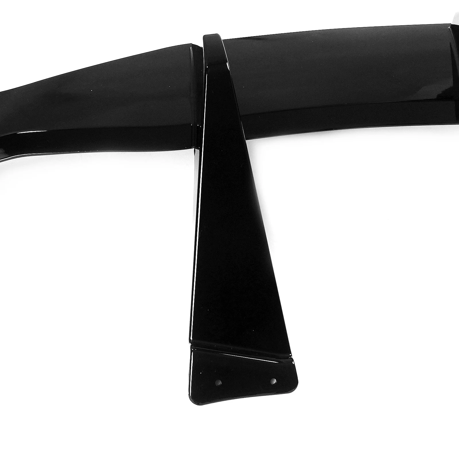 

For Chevrolet Corvette C8 Stingray Z51 2020-2026 C8 E-Ray 2024-2026 2 Door Rear Bumper Diffuser Shark Fin Style Plate Splitter