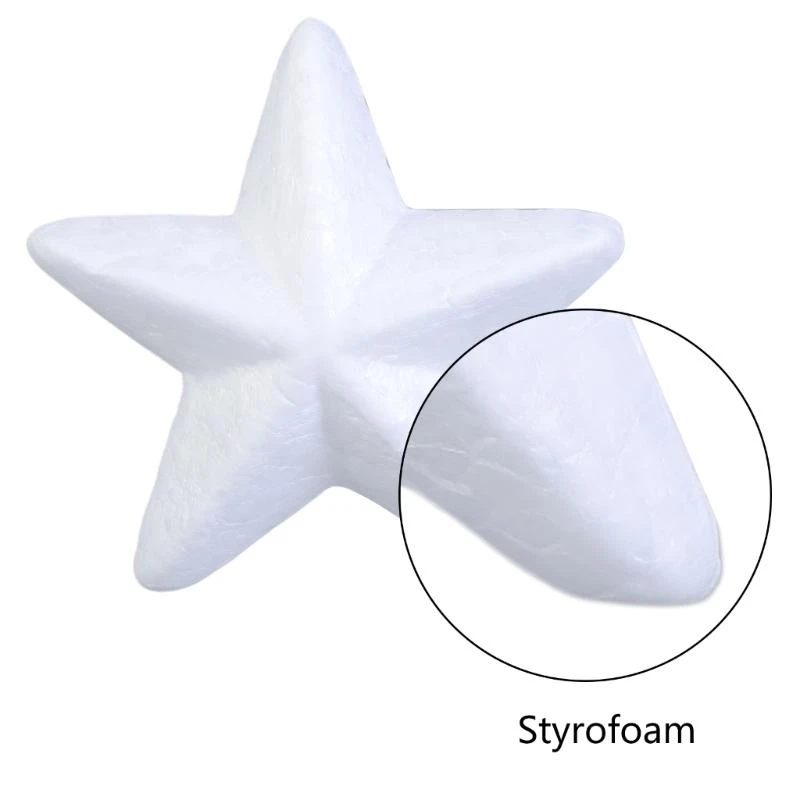 DIY Modelling Polystyrene Styrofoam Foam Ball for Creative Material White