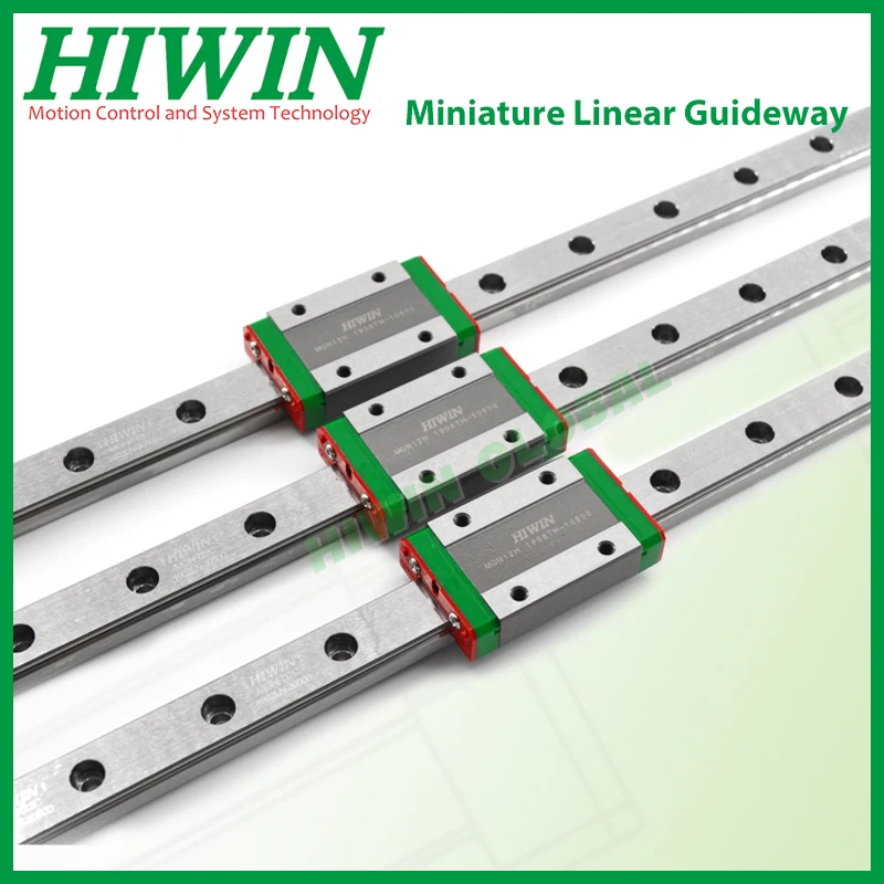 Imagem -04 - Hiwin-trilho Linear de Transporte em Bloco Guias Lineares Mgn12h z1 Pré-carregado 200 mm 300 mm 350 mm 400 mm 500 mm Mgn12h Aço Inoxidável