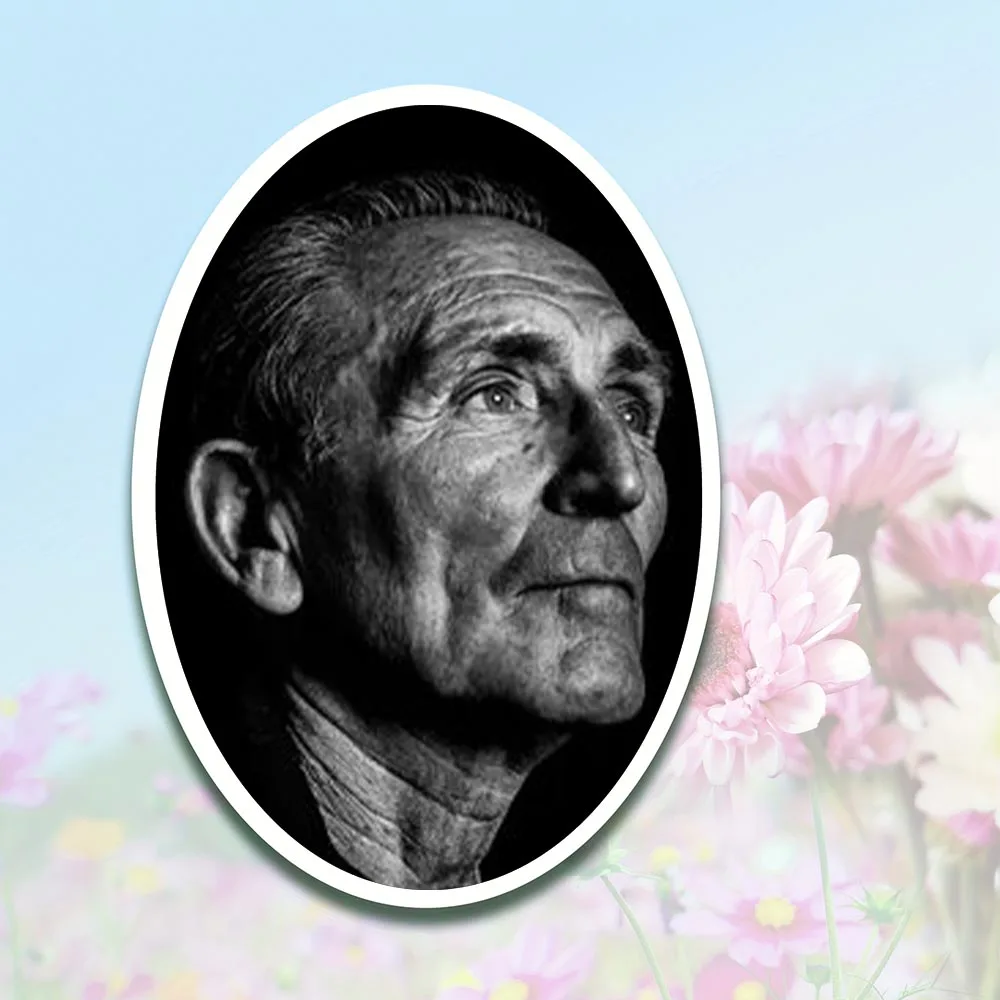 2D Flat Not 3D 1pc Custom Photo Memorial Headstone Tile Personalized Grave Marker with Oval Design Memorial Day Decorations