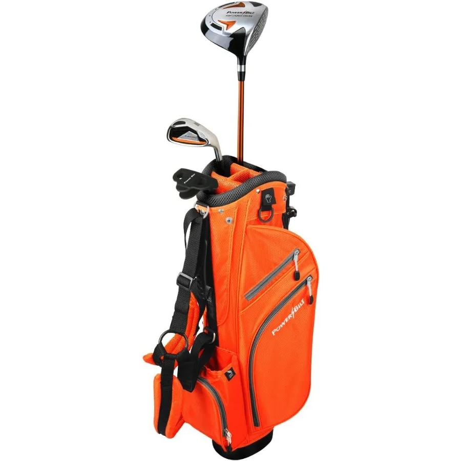 

Набор детских клюшек для гольфа для молодых игроков, легкий вал из сплава, ярко-синий дизайн, идеально подходит для начинающих, изучающих качелей