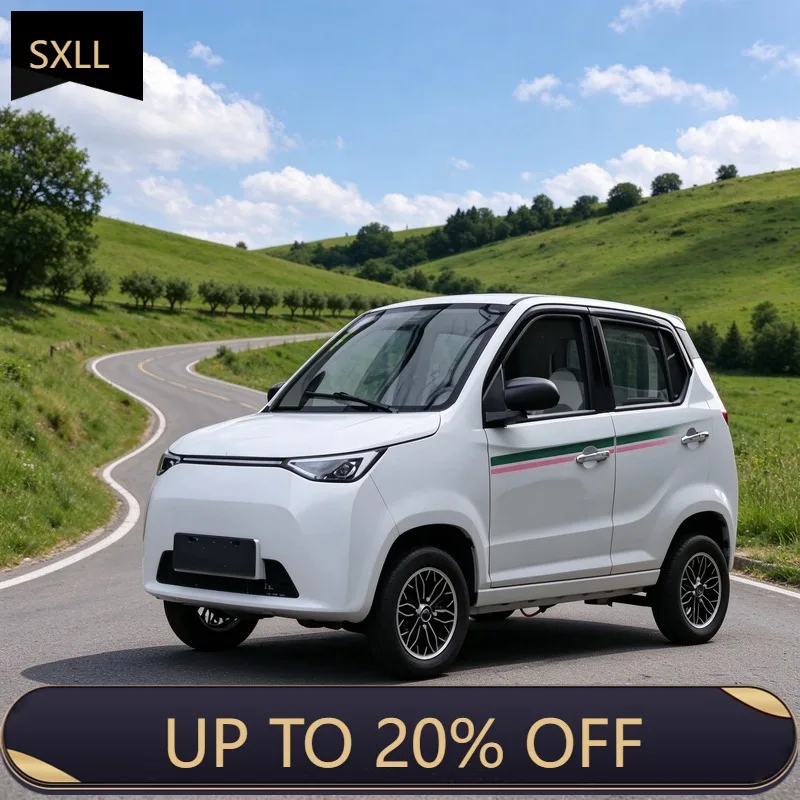 SXLL EEC COC L7e 72V 3000W Electric Mini Car 4 Doors 4 Seats Small EV Disc Brake Aluminum Alloy Rim for European Family Daily Co